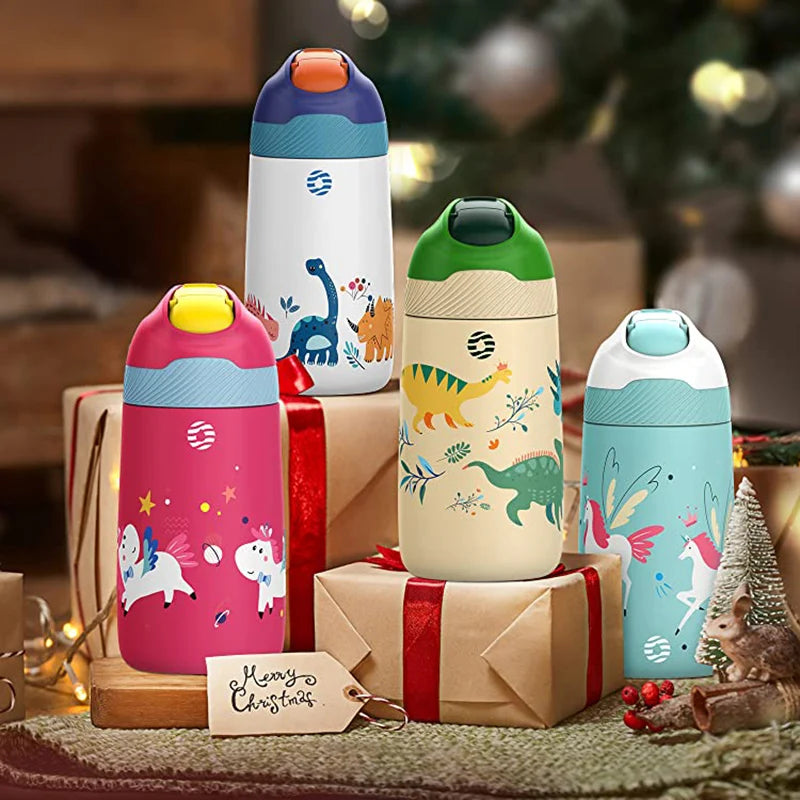 DinoSip™ Kids Vacuum Water Bottle (350ml)