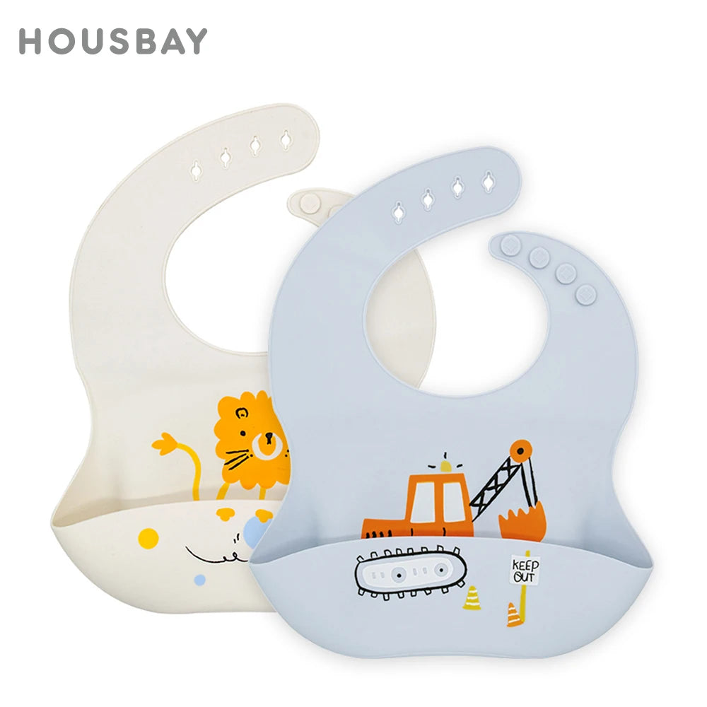 CleanBite™ Waterproof Silicone Baby Bib