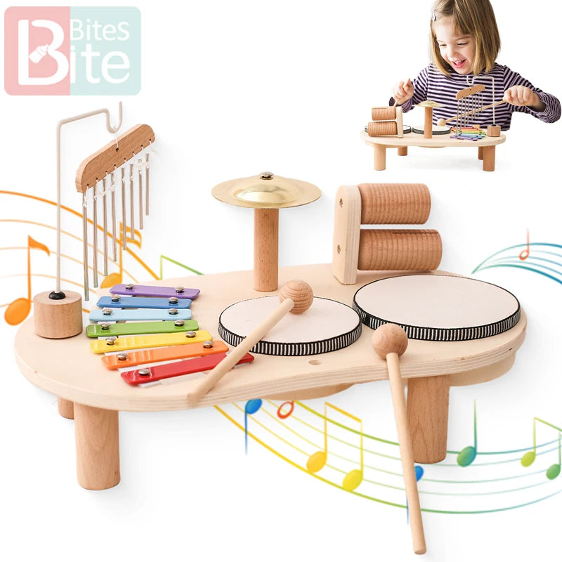 Little Rhythm Wooden Music Table