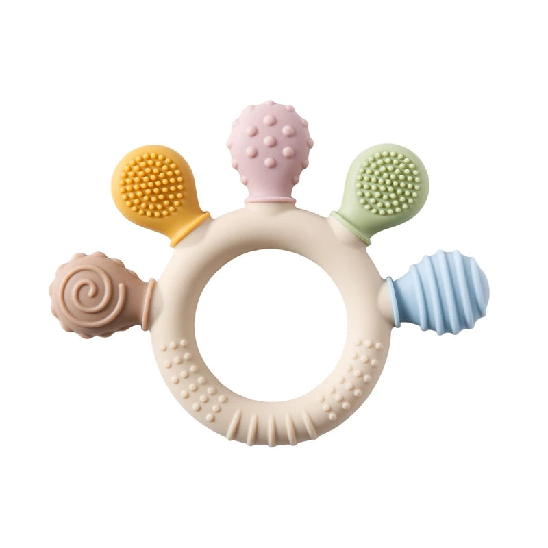 SoftBite™ Silicone Teether Ring