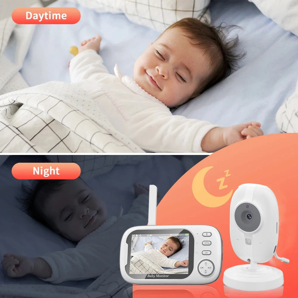 Wireless Baby Monitor with Night Vision & Talk Back