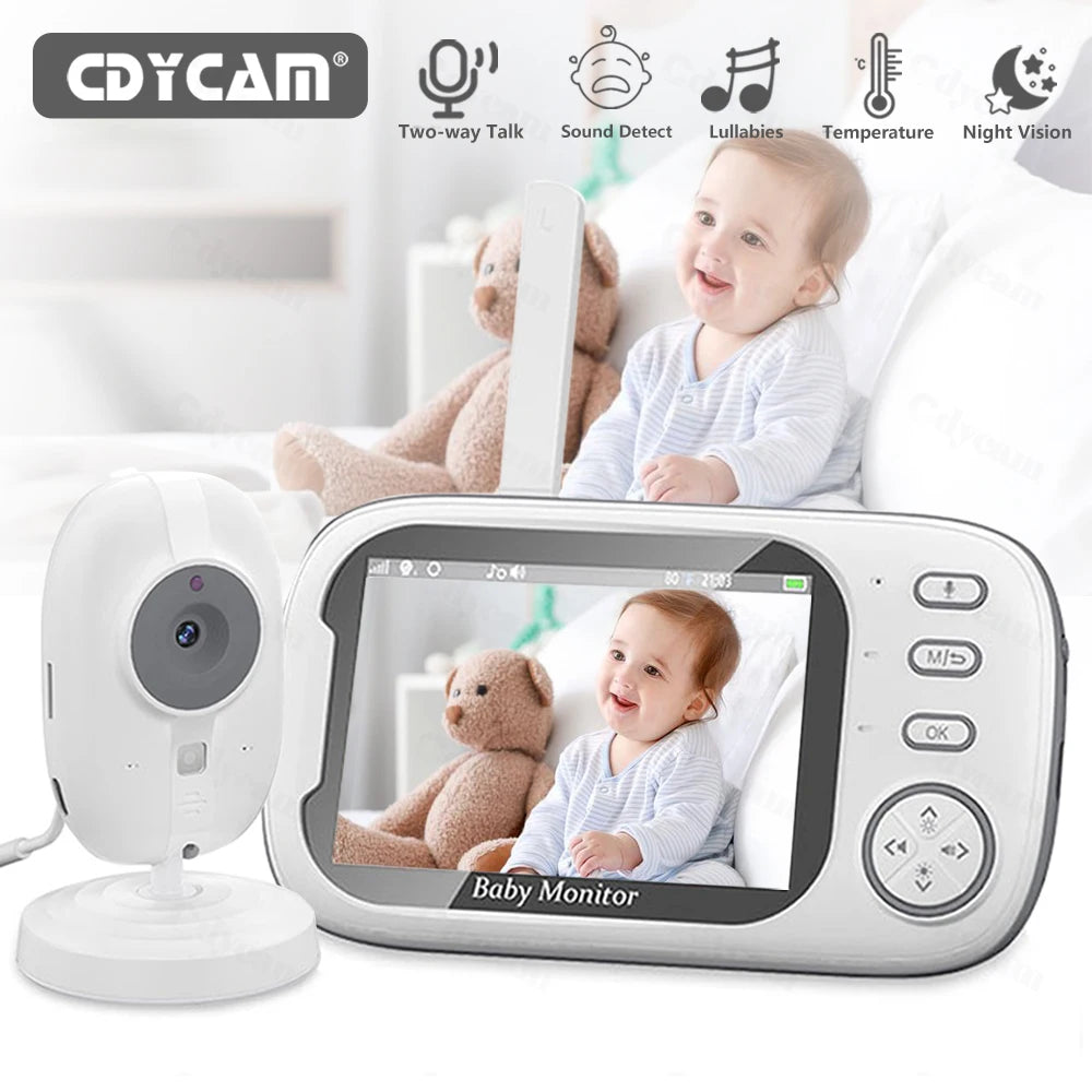 Wireless Baby Monitor with Night Vision & Talk Back