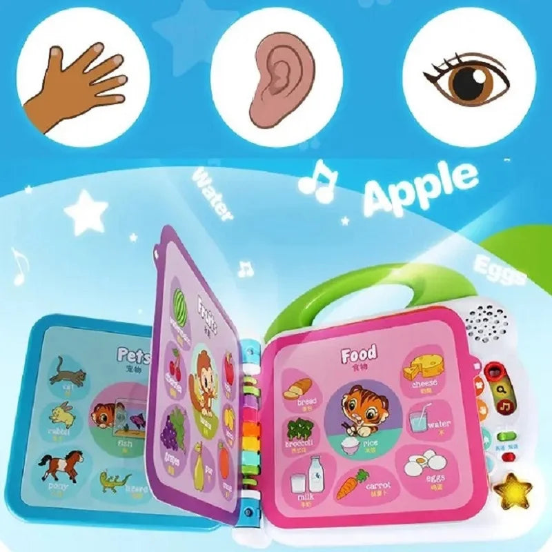 Screen-Free Touch & Learn Book for Toddlers