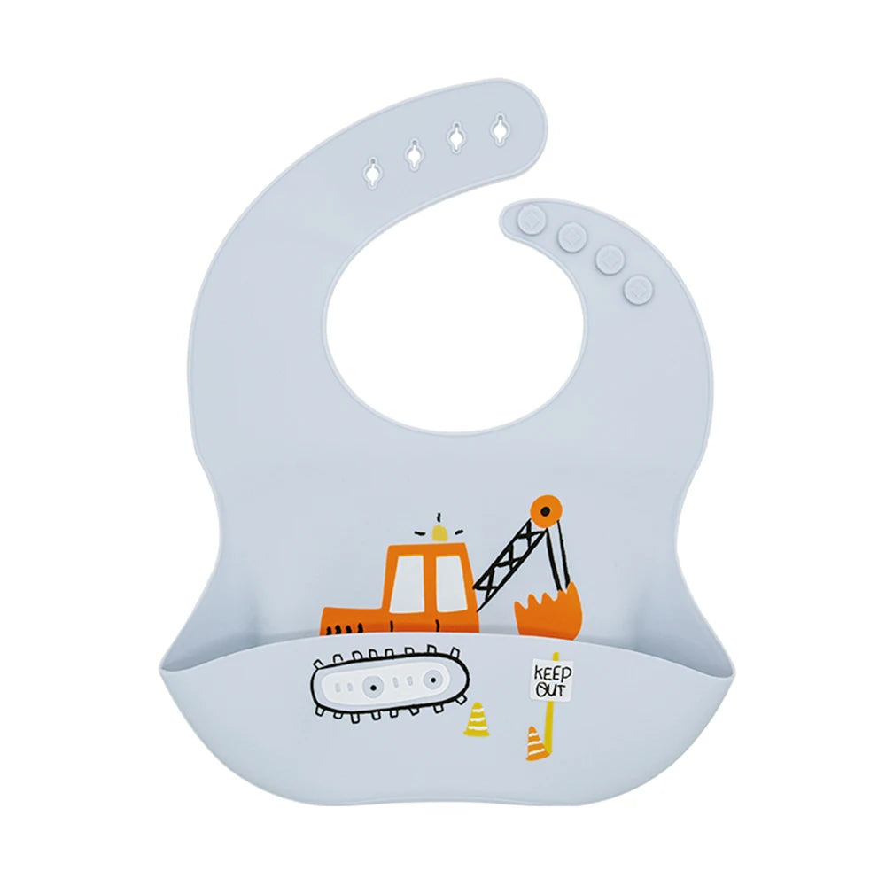 CleanBite™ Waterproof Silicone Baby Bib