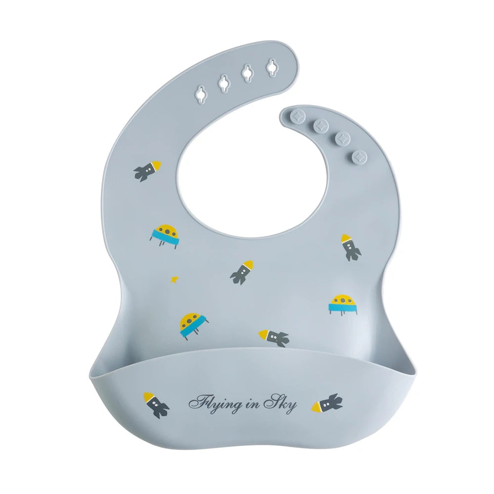 CleanBite™ Waterproof Silicone Baby Bib
