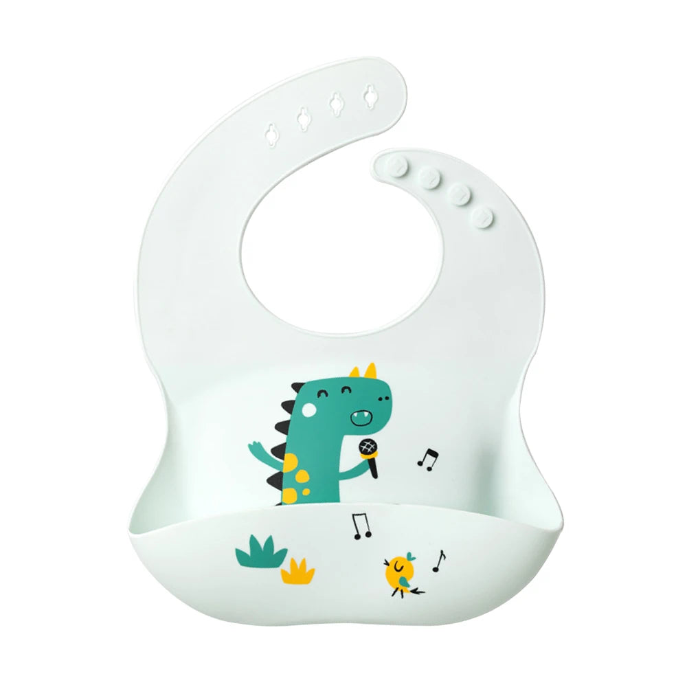 CleanBite™ Waterproof Silicone Baby Bib
