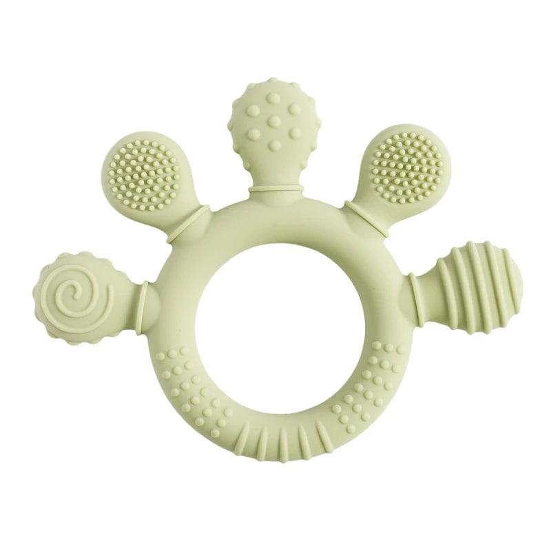 SoftBite™ Silicone Teether Ring