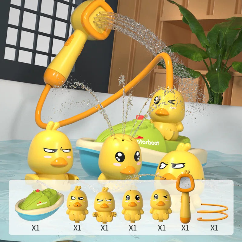 Baby Bath Spray Toy – Little Duck Shower Fun