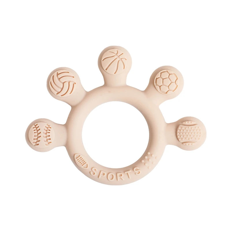 SoftBite™ Silicone Teether Ring
