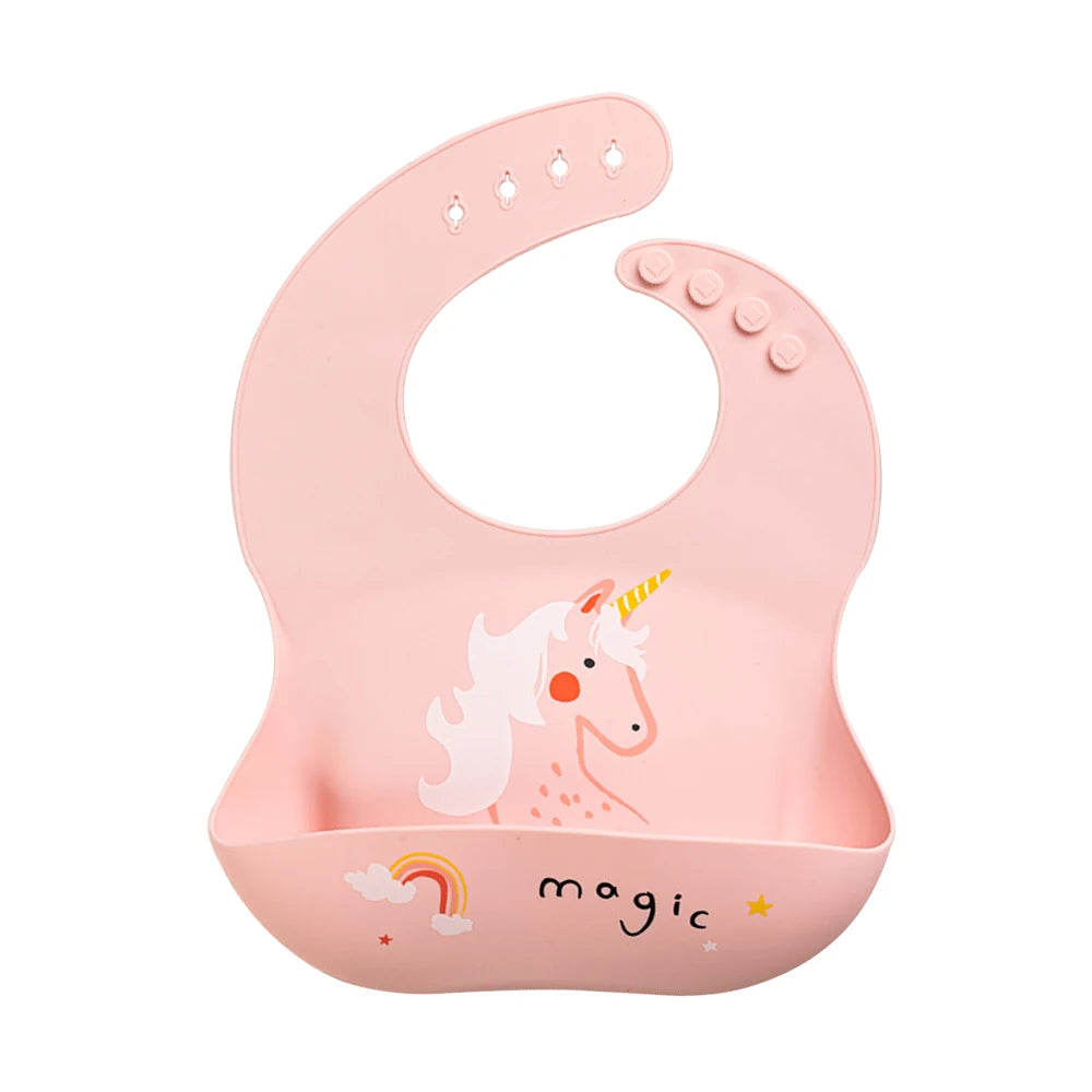 CleanBite™ Waterproof Silicone Baby Bib